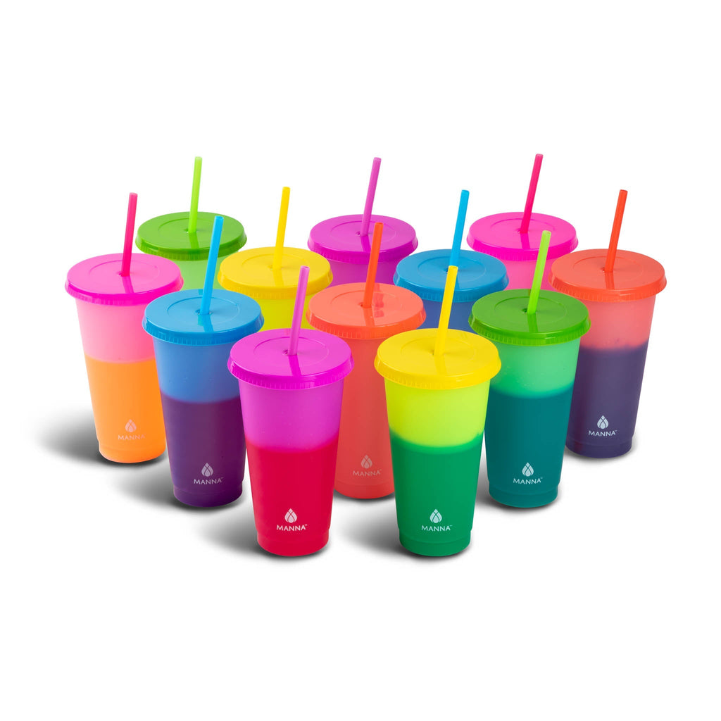 24-Piece Original Color- Changing Cup Set