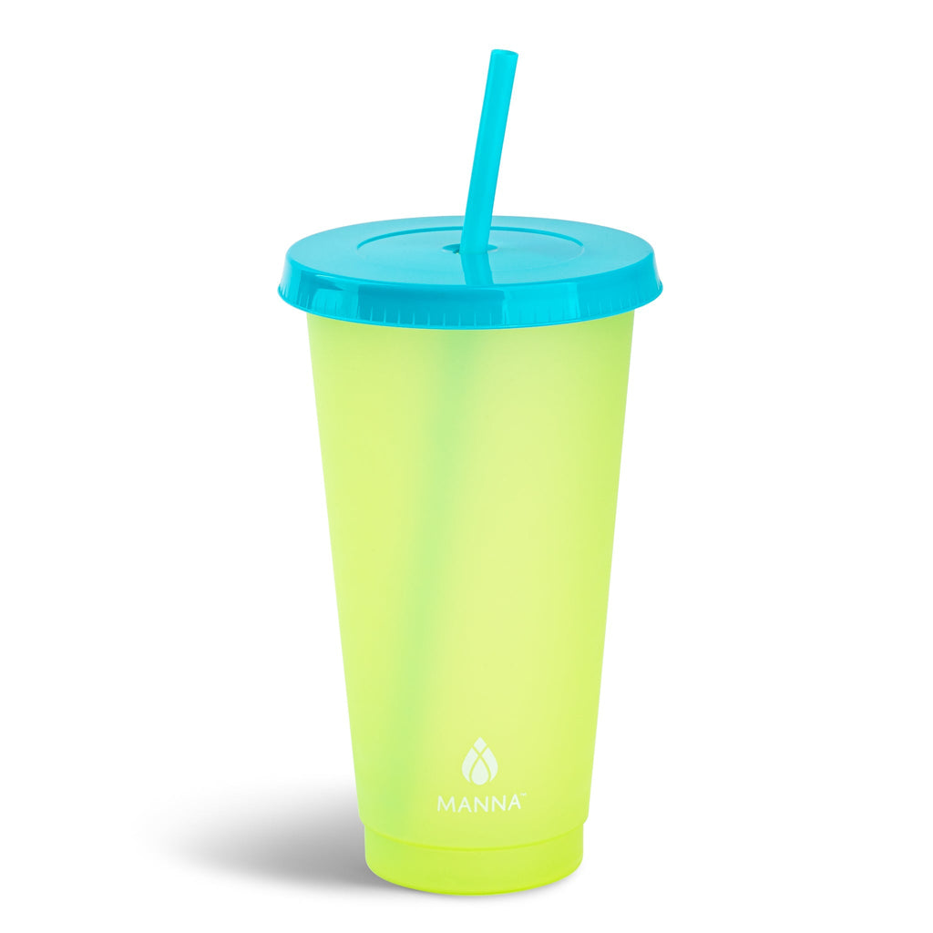 24-Piece Lime Color-Changing Cup Set